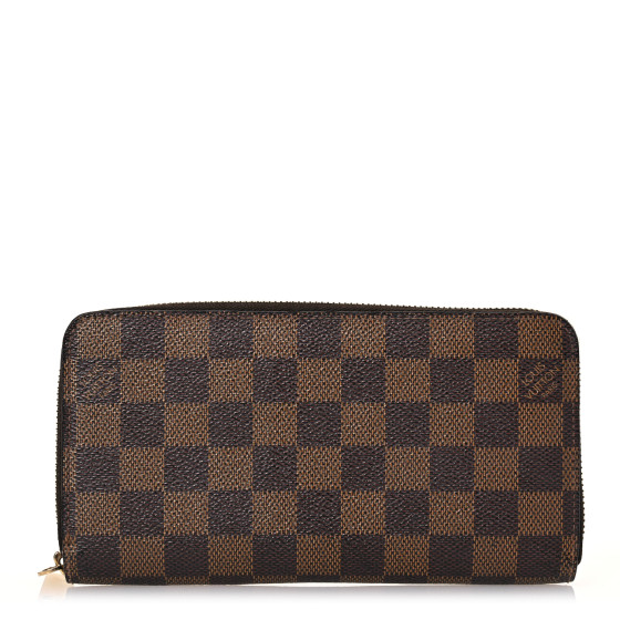 LOUIS VUITTON Damier Ebene Zippy Wallet 1630148 | FASHIONPHILE