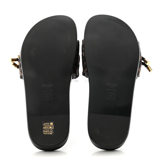 サンダル FENDI Men Sandals Black 7D1662AQX6 F0QA1 Fendi Men's 