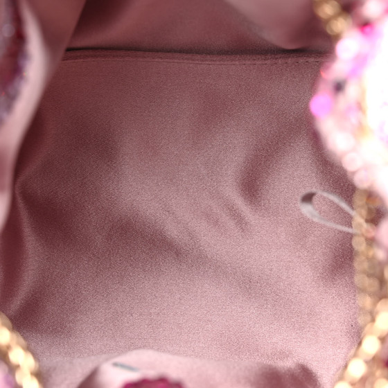 その他 bonbon JIMMY CHOO Satin Wave Degrade Hotfix Crystal Embellished Bon