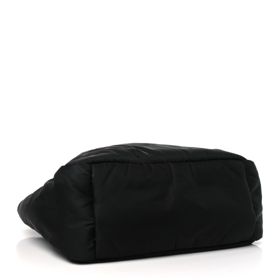 PRADA Re-Nylon Soft Padded Large Tote Bag Black 1502445