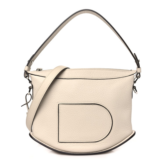 DELVAUX ハンドバッグ Pin Swing ピン スイング Taurillon Soft DELVAUX Taurillon Soft Pin Swing Greige 1501737 | FASHIONPHILE