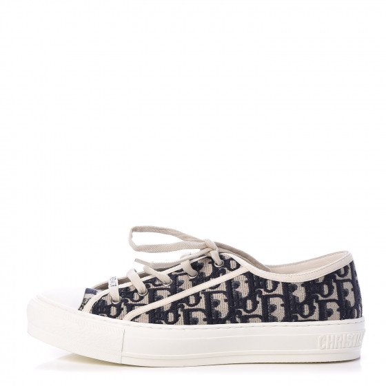 クリスチャンディオール Christian Dior CHRISTIAN DIOR Canvas Oblique Walk'N'Dior Low Top Sneakers