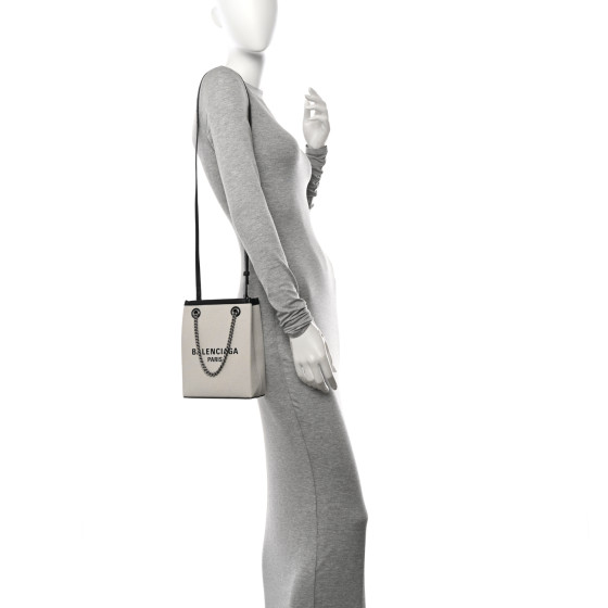 VIP【送料関税込】BALENCIAGA DUTY FREE PHONE HOLDER BALENCIAGA Canvas Calfskin Duty Free Phone Holder Bag