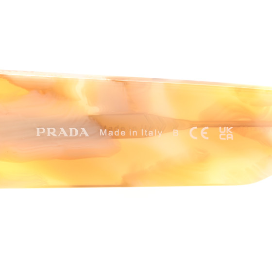 PRADA Acetate Sunglasses with Prada Logo SPR A07 Desert
