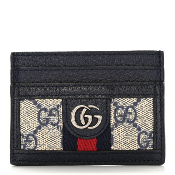 GUCCI GG Supreme Monogram Textured Dollar Calfskin Web
