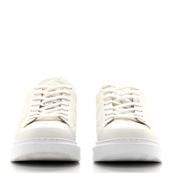 LOUIS VUITTON Grained Calfskin Embossed Monogram Mens