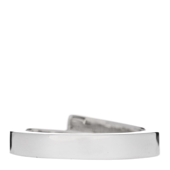 HERMES Sterling Silver PM Clou de Forge Ring 57 8 1353927