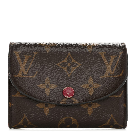 LOUIS VUITTON Monogram Rosalie Coin Purse Fuchsia