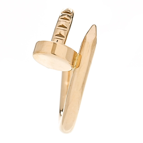 CARTIER 18K Yellow Gold Juste Un Clou Single Hoop Earring