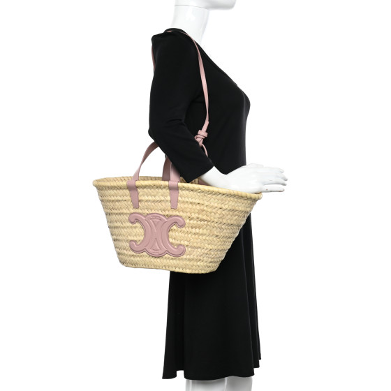 【CELINE】TEEN TRIOMPHE PANIER BAG CELINE Teen Triomphe Classic Panier | Celine Straw Basket