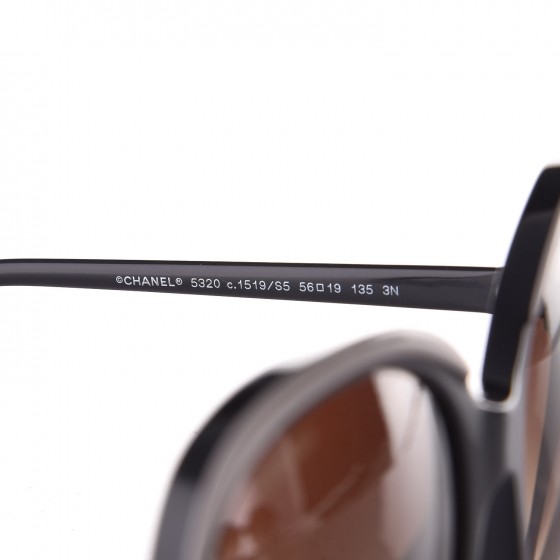 CHANEL CC Sunglasses 5320 Black 298139 | FASHIONPHILE