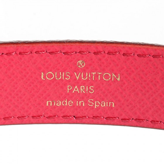 LOUIS VUITTON Monogram Multicolor LV Initiales Belt 80 32