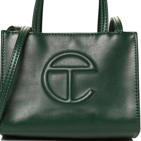 【TELFAR】 Telfar Small Shopping Bag Dark Olive Small Shopping Bag - Dark Olive