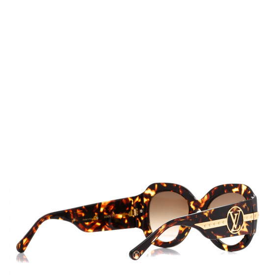 LOUIS VUITTON Acetate Paris Texas Sunglasses Z1133W Dark