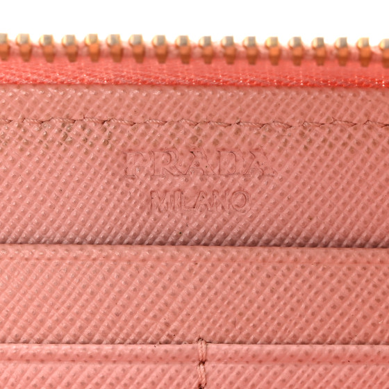 PRADA 長財布 SAFFIANO FIOCCO PRADA Saffiano Fiocco Bow Zip Around Wallet Orchidea 1659791