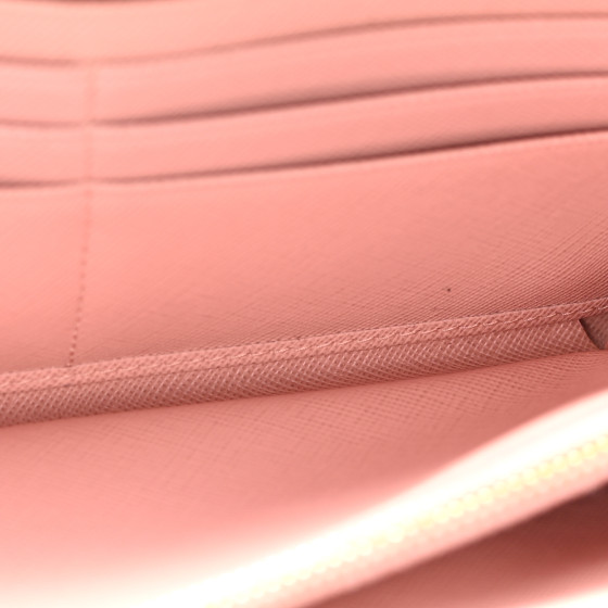 PRADA 長財布 SAFFIANO FIOCCO PRADA Saffiano Fiocco Bow Zip Around Wallet Orchidea 1659791