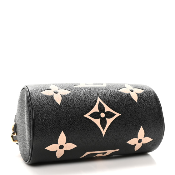 【希少】 LOUIS VUITTON Monogram Giant Papillon BB バッグ LOUIS VUITTON Empreinte Monogram Giant Papillon BB Black