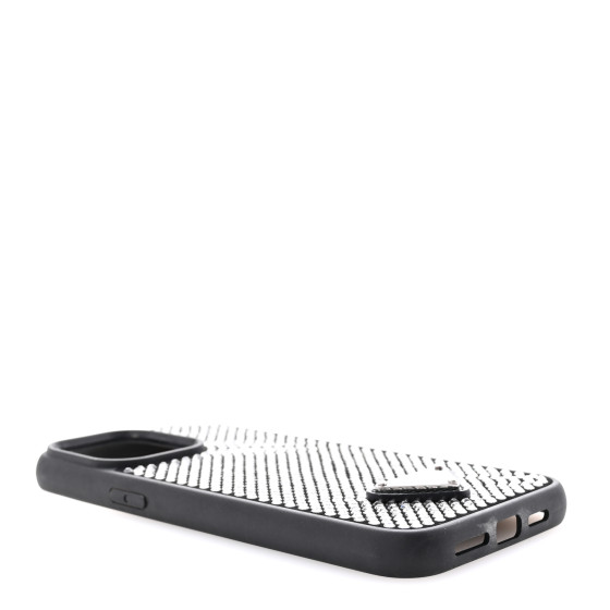 PRADA Satin Crystal iPhone 14 Pro Max Case Cristal 1659638