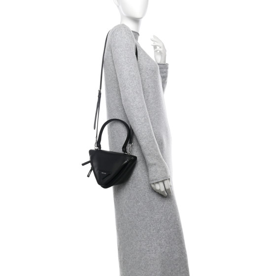 【PRADA】PADDED NAPPA CROSSBODY BAG Prada Moon Padded nappa-leather Mini Bag | Black | FARFETCH PL
