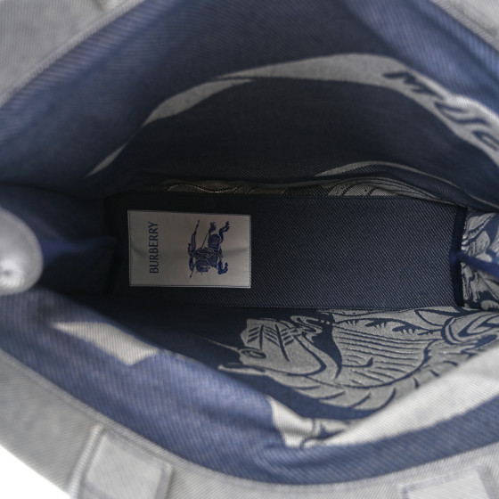 BURBERRY EKD XL SQUARE TOTE トートバッグ 騎士と馬 BURBERRY EKD XL SQUARE TOTE トートバッグ 騎士と馬