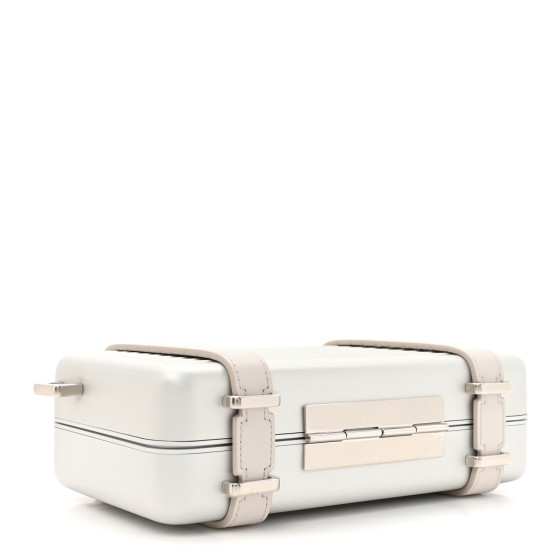 CHRISTIAN DIOR X RIMOWA Aluminum Personal Clutch On Strap