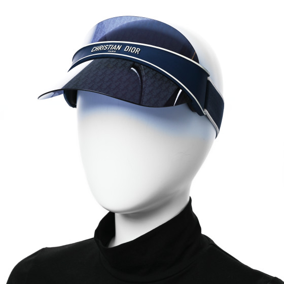 CHRISTIAN DIOR Oblique DiorClub V1U Sun Visor Blue 1643077