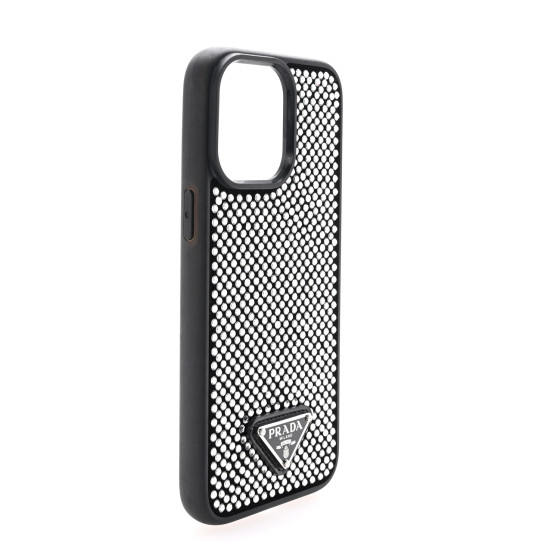 PRADA - PRADA iPhoneケース　14Pro Prada Black Saffiano Leather iPhone 14 Case Prada | TLC