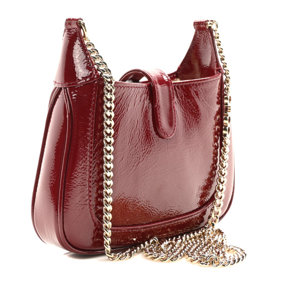24AW new/GUCCI ジャッキーノッテミニショルダーバッグ Bag Gucci Jackie Notte mini bag in ivory patent leather | GUCCI® US
