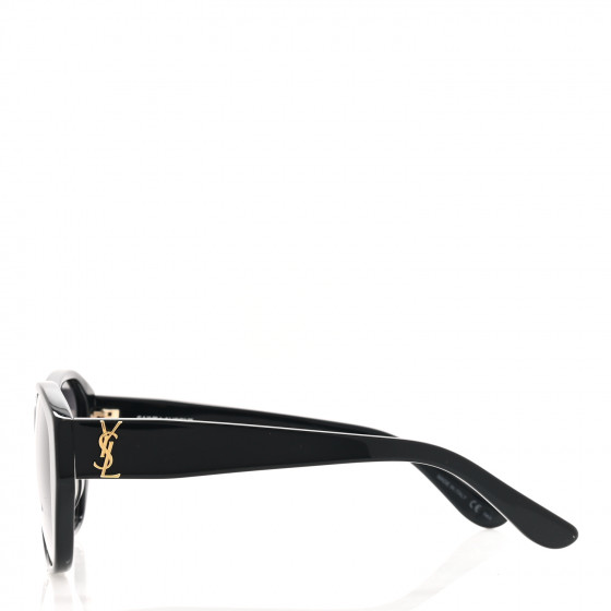 SAINT LAURENT SLM8/F Sunglasses Black 1090292 | FASHIONPHILE