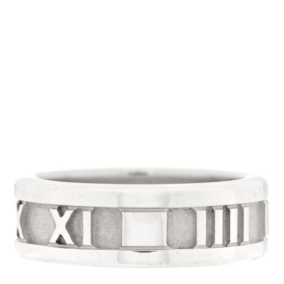 ユーズド品】TIFFANY Atlas Ring 日本サイズ8号 353