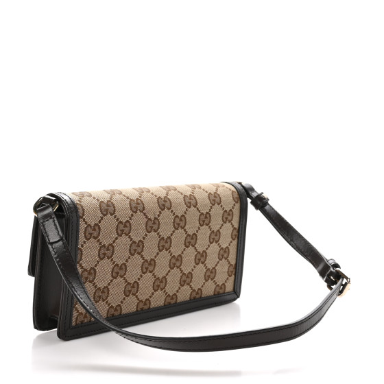 ショルダーバッグ・ポシェット GUCCI LUCE MINI SHOULDER BAG GUCCI GG Monogram Mini Luce Shoulder Bag Beige Ebony 1566822