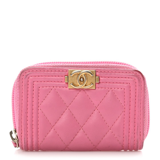◆送料込【CHANEL】シャネル Boy Zip Around 財布 Coin Purse Chanel Red Boy Zip Around Coin Purse Wallet | Consign of the