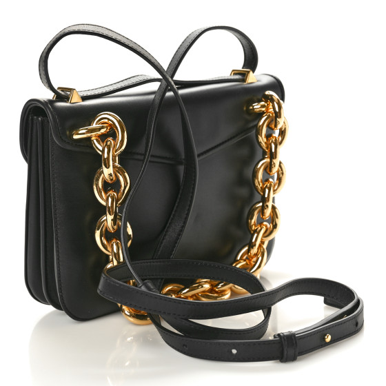 ★BOTTEGA VENETA★ Envelope Mount Shoulder Bag Black 667398V BOTTEGA VENETA Calfskin Mount Envelope Bag Black 1245935