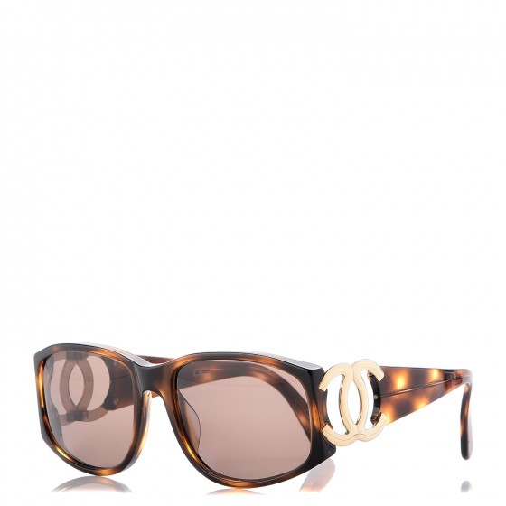 CHANEL CC Logo Sunglasses 02461 Tortoise 253296 | FASHIONPHILE