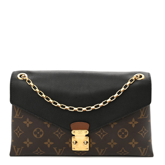 【希少】 LOUIS VUITTON LV Monogram Pallas Chain バッグ LOUIS VUITTON Monogram Pallas Chain Black 1112604 | FASHIONPHILE
