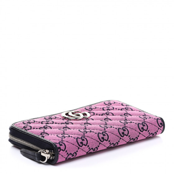 【GUCCI】GG Marmont Matelasse Zipper Card Wallet Pink s-l400.jpg