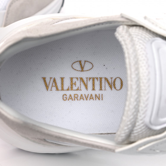 VALENTINO GARAVANI Calfskin Split Shegoes Sneakers 39.5