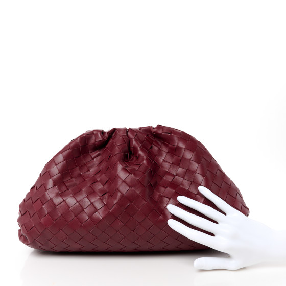 BOTTEGA VENETA Nappa Maxi Intrecciato The Pouch Oversized