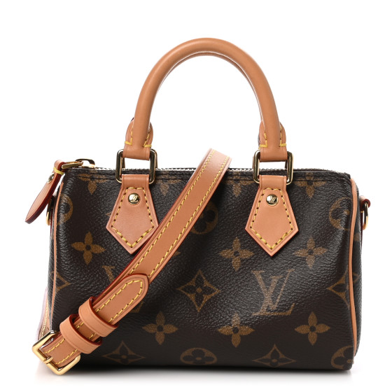 LOUIS VUITTON Monogram Nano Speedy Bandouliere 1541826