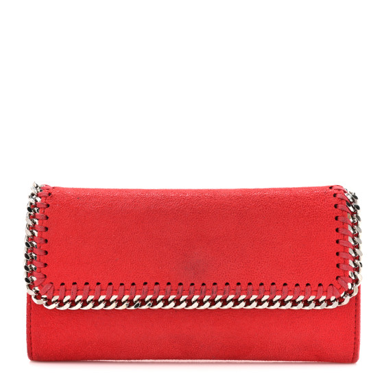 長財布 STELLA McCARTNEY Falabella zip-around wallet in Shaggy Deer STELLAMcCARTNEY Falabella / Shaggy Deer / Wallet / BLK