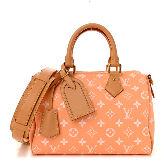 バッグ LOUIS VUITTON LOUIS VUITTON Calfskin Monogram Speedy P9 Bandouliere 25