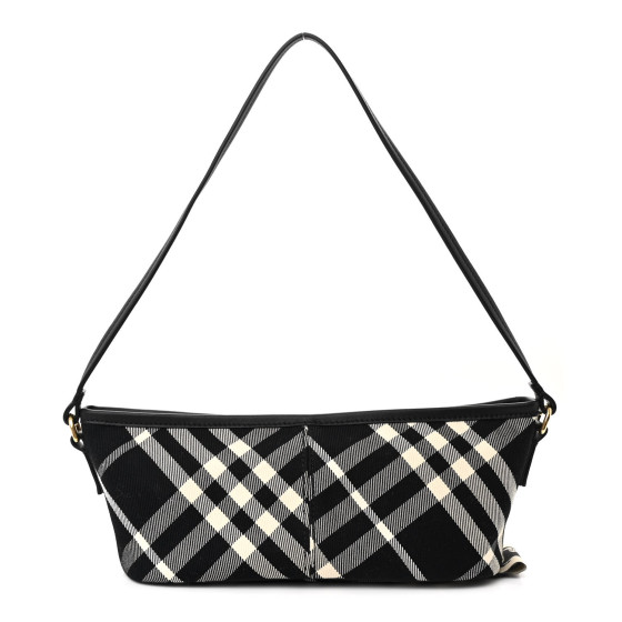 Burberry Haymarket Nova Check Clara Convertible Wristlet