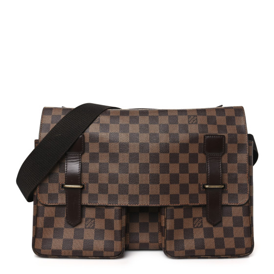 【LOUIS VUITTON】メッセンジャーバッグ　ブロードウェイ　ダミエ LOUIS VUITTON Damier Ebene Broadway Messenger Bag 1632579