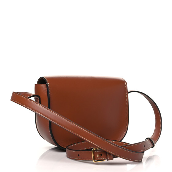 ☆セリーヌ☆FOLCO TRIOMPHE MINI BAG☆SMOOTH CALFレザー☆ Celine Tan Smooth Calfskin Leather Folco Triomphe Crossbody