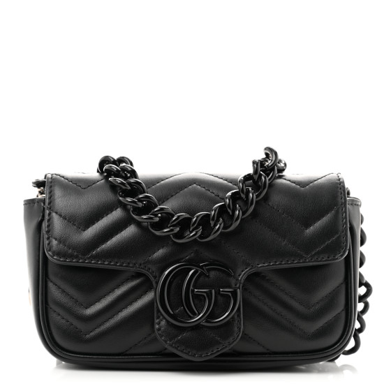 ハンドバッグ GUCCI Woman Handbag Black GUCCI 106644 Black Bag Handbag Pouch Women's Free Shipping