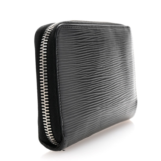 【LOUIS VUITTON】Zippy Wallet 財布 Epi Noir Black Coin Purse Louis Vuitton Black Epi Zippy Coin Purse at Jill's Consignment