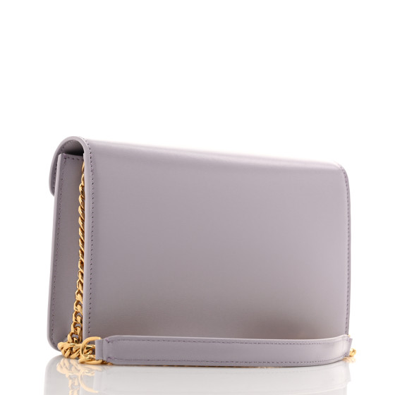 ショルダーバッグ・ポシェット Celine Celine Wallet On Chain Triomphe Shiny Calfskin Sunlig CELINE Shiny Calfskin Cuir Triomphe Wallet on Chain Tan