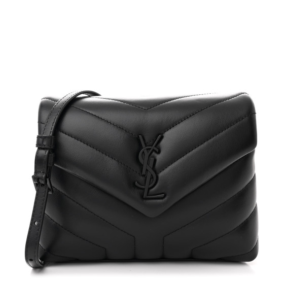 ショルダーバッグ・ポシェット SAINT LAURENT Women Messenger Bags 7428282R20W1000 Black SAINT LAURENT Calfskin Y Quilted Monogram Monochrome Toy