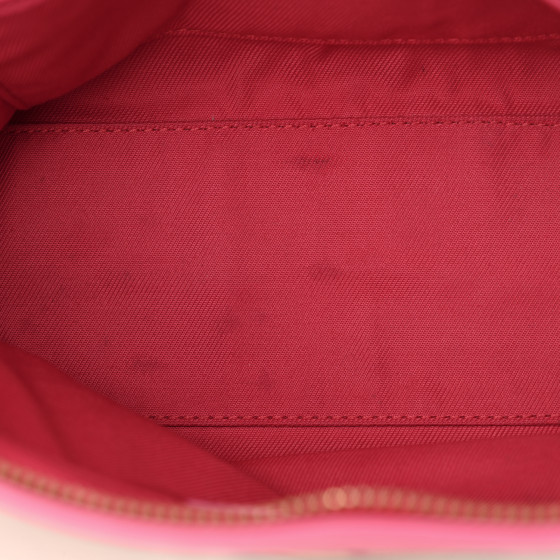BURBERRY Haymarket Check Bow Tie Crossbody Bag Pink 1682192