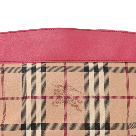 ✨バーバリー✨ BURBERRY Haymarket Check Bow Tie Crossbody Bag Pink 1682192